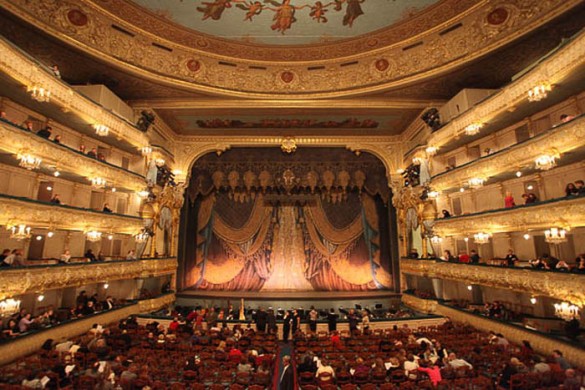 La salle du théâtre Mariinsky