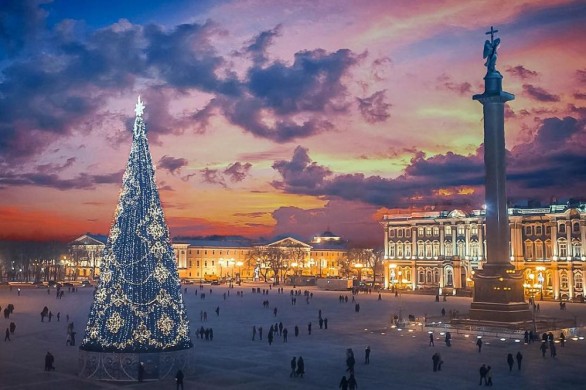 Vacances de Noël à Saint-Pétersbourg