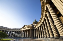 colonnes de la cathédrale de Kazan