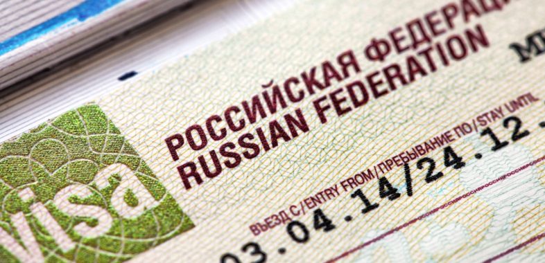 Visa en passeport pour la Russie