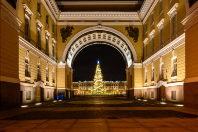 Noël à Saint-Pétersbourg
